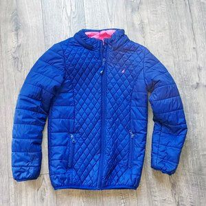 Nautica Girls Puffer Jacket w/ Hood Size 10